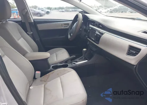 2014 Toyota Corolla Le z USA, uszkodzony, nr VIN 2T1BURHE1EC147216